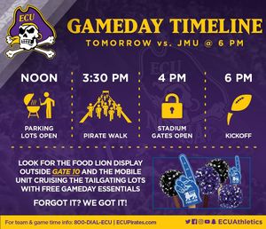 Image post by @ecuathletics on Instagram