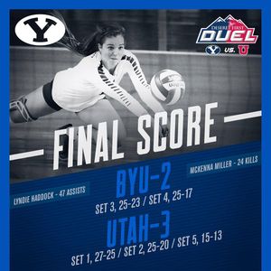 Image post by @byuwvolleyball on Instagram