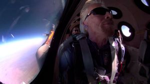 Image post by @richardbranson on Twitter