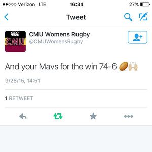 Image post by @cmuwomensrugby on Instagram