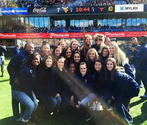 Image post by @wvugymnastics on Instagram