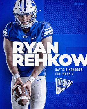 Image post by @byufootball on Instagram