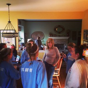 Image post by @catholicu_wlax on Instagram