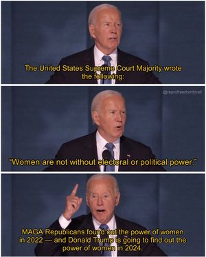Image post by @reprofreedomforall on Instagram