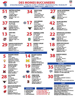 Image post by @bucshockey on Instagram