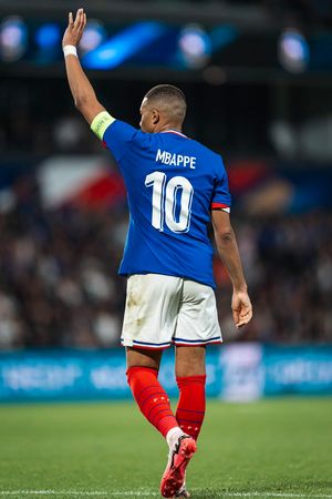 Image post by @equipedefrance on Twitter
