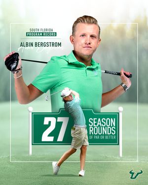 Image post by @USFMGolf on Twitter