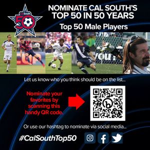 Image post by @calsouthsoccer on Instagram