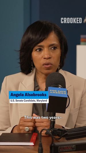 Video post by @PodSaveAmerica on Twitter
