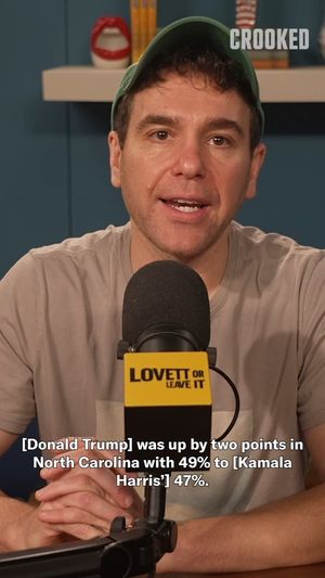 Video post by @CrookedMedia on Twitter