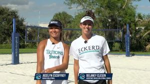 Image post by @eckerd_beachvolleyball on Instagram
