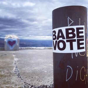Image post by @babevote on Instagram
