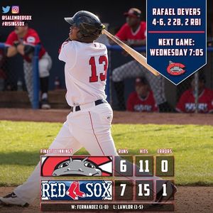 Image post by @salemredsox on Instagram