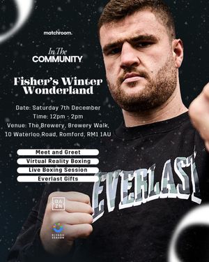 Image post by @MatchroomBoxing on Twitter