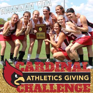 Image post by @catholicu_wlax on Instagram