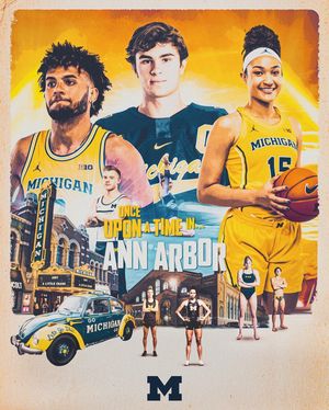 Image post by @umichathletics on Instagram