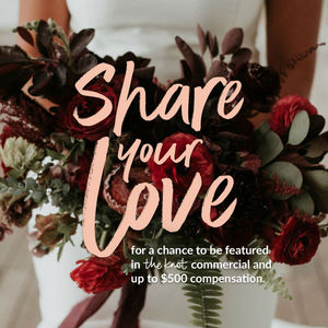 Image post by @theknot on Instagram