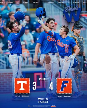 Image post by @GatorsBB on Twitter