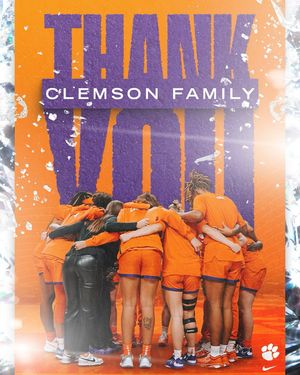 Image post by @clemsonwbb on Instagram