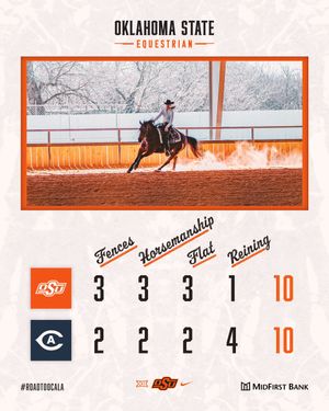 Image post by @OSUEquestrian on Twitter