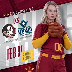 Image post by @iowastatesoftball on Instagram