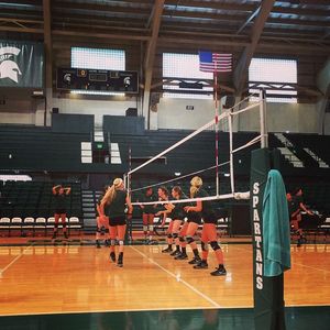 Image post by @msu_volleyball on Instagram
