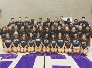 Image post by @gcucheerleaders on Instagram