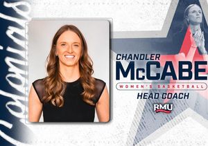 Image post by @rmuwbasketball on Instagram