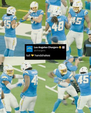 Image post by @chargers on Instagram