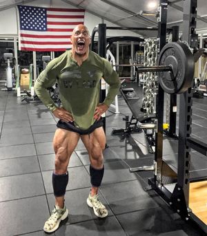 Image post by @therock on Instagram