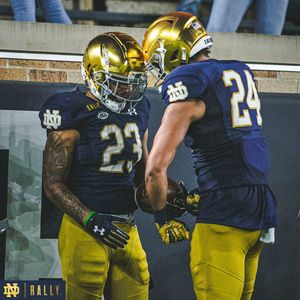 Image post by @ndfootball on Instagram
