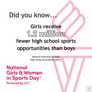 Image post by @womenssportsfoundation on Instagram