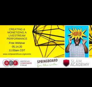 Image post by @americancomposersforum on Instagram