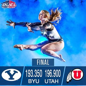 Image post by @byugymnastics on Instagram