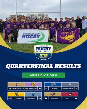 Image post by @nationalcollegiaterugby on Instagram