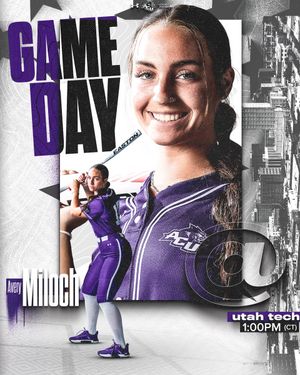 Image post by @ACU_Softball on Twitter