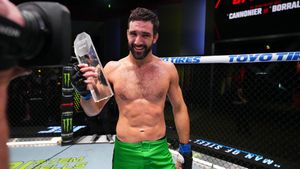Image post by @ufc on Twitter
