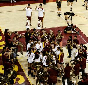 Image post by @uscwomensvolley on Instagram