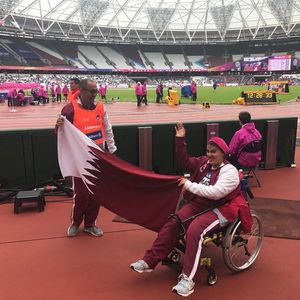 Image post by @qatar_olympic on Twitter
