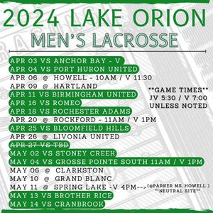 Image post by @lakeorionlacrosse on Instagram