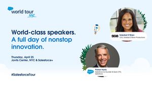 Image post by @salesforce on Twitter