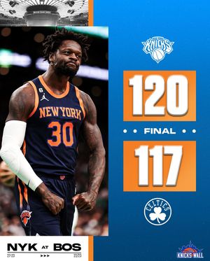 Image post by @knickswall on Instagram