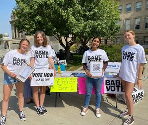 Image post by @babevote on Instagram