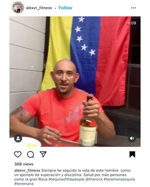 Image post by @therock on Instagram