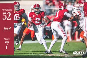 Image post by @UA_Athletics on Twitter