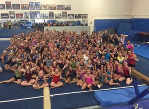 Image post by @unhgymnastics on Instagram