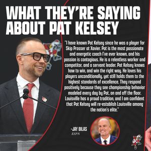 Image post by @LouisvilleMBB on Twitter