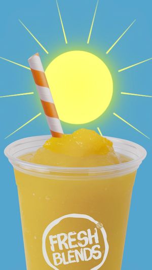 Video post by @drinkfreshblends on Facebook