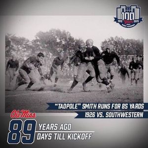 Image post by @olemissfb on Instagram