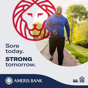 Image post by @amerisbank on Facebook